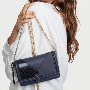 Victoria’s Secret Gold Chain Crossbody/Shoulder Bag